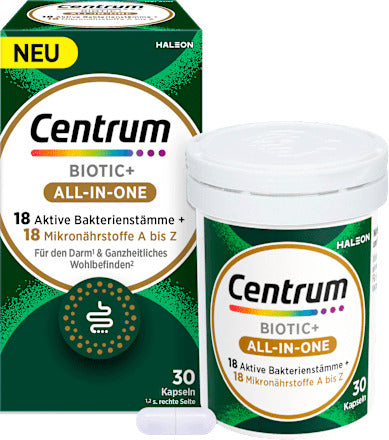 Centrum Biotic+ All in One Kapseln 30 St, 8 g