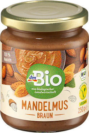 dmBio Mandelmus, braun, 250 g