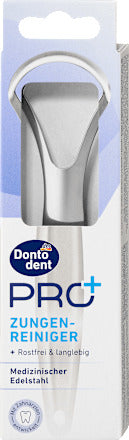 Dontodent PRO+ Zungenreiniger PRO+ aus Edelstahl, 1 St