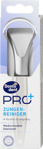 Dontodent PRO+ Zungenreiniger PRO+ aus Edelstahl, 1 St