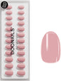 Doonails Künstliche Nägel, Soft Gel Press Ons Valentine Crush Short Round, 30 St