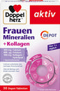 Doppelherz Frauen Mineralien + Kollagen Tabletten 30 St, 51 g