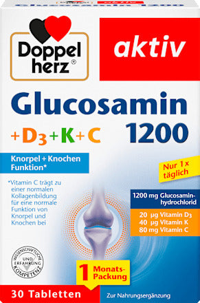 Doppelherz Glucosamin 1200 Tabletten 30 St, 47,4 g