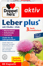 Doppelherz Leber plus Kapseln 80 St, 56,8 g