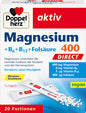 Doppelherz Magnesium 400 + Vitamine B6 + B12 + Folsäuret 20 St., 24 g