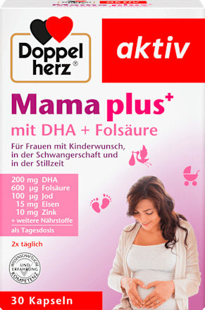 Doppelherz Mama plus, Kapseln 30 St., 38,4 g