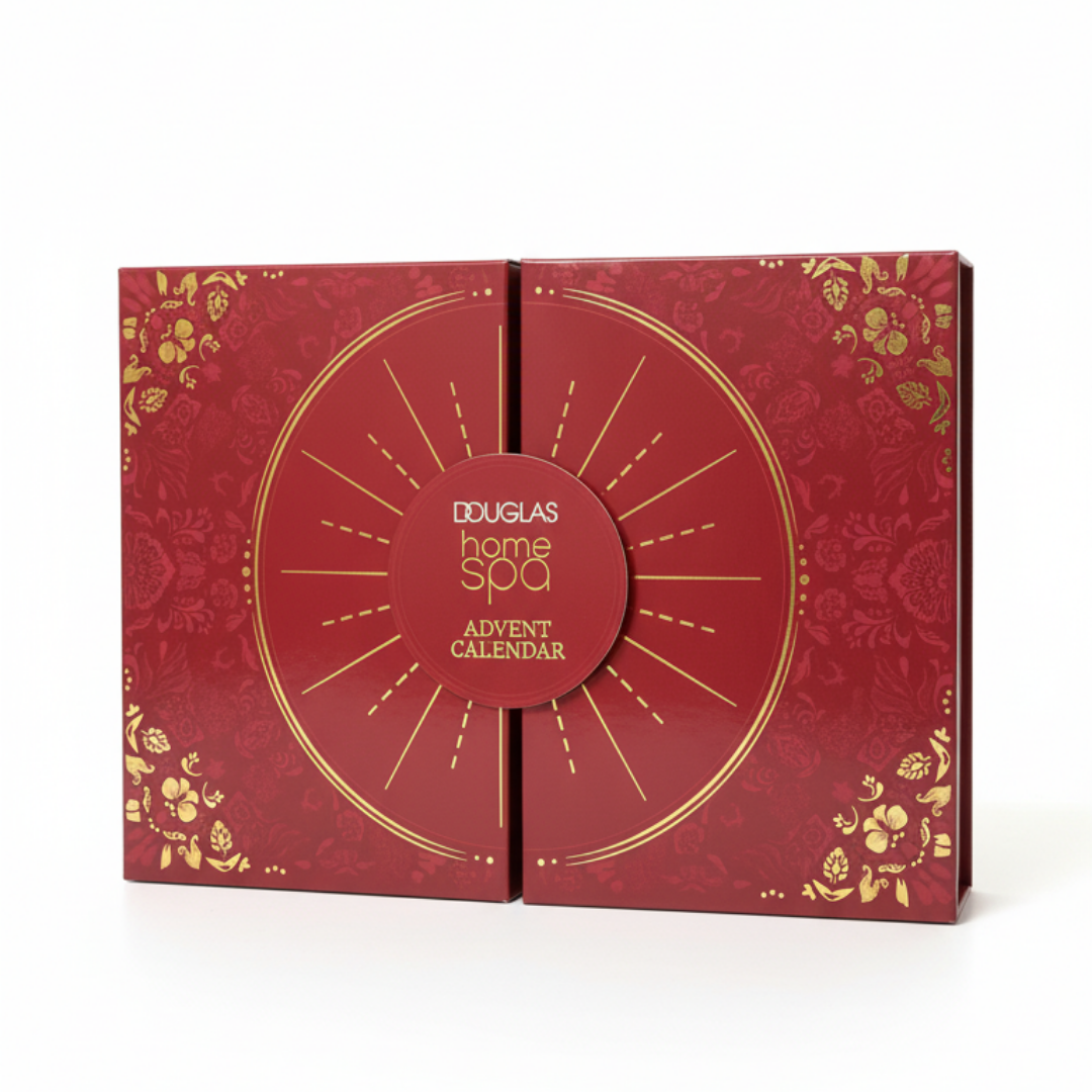 Douglas Home Spa Luxury Adventskalender 2025 Wellness Kalender mit Handcremes, Duschgel, Körperpflege, Handpflege für Damen und Herren ( Wert 180€ )