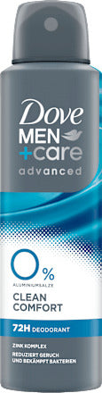 Dove MEN+CARE Deospray Clean Comfort mit Zink-Komplex, 150 ml