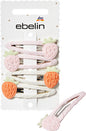 ebelin Haarclips Erdbeeren, 4 St