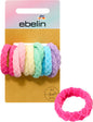 ebelin Haargummis Regenbogenfarben, 12 St