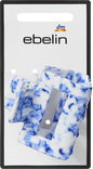 ebelin Haarklammer Keramik-Optik, blau/weiß, 1 St