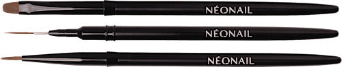 NÉONAIL Nail Art Pinsel Set 3tlg, 1 St