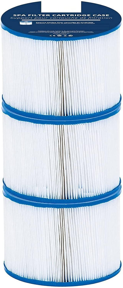 JUNG Whirlpool Ersatzfilter 3er Set – antibakterielle Filterkartuschen für aufblasbare Whirlpools, selbstaufblasende beheizte SPA Pools, kompatibel mit Typ SP-N1408778, mit Backti-Stop® Technologie