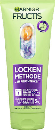 GARNIER FRUCTIS Shampoo Locken Methode Feuchtigkeit, 200 ml