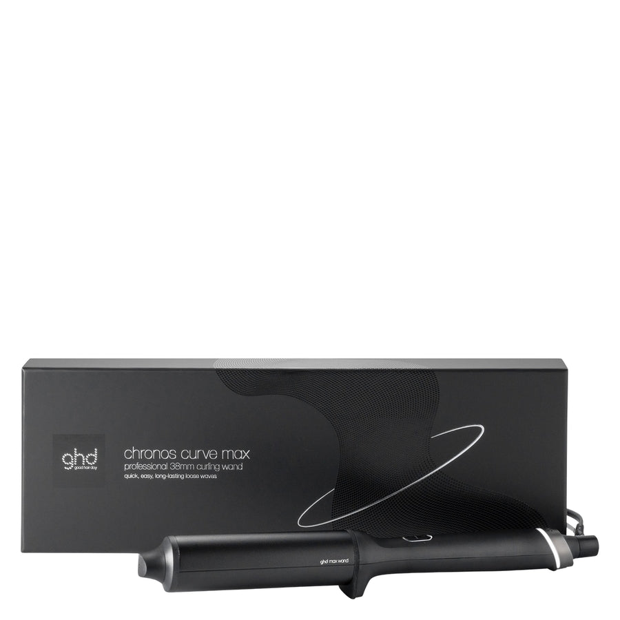 ghd Chronos Curve Max Lockenstab 38mm – Professioneller Volumenstyler für große Wellen & Glanz, Anti-Frizz Technologie, für langes Haar, Haarstyler