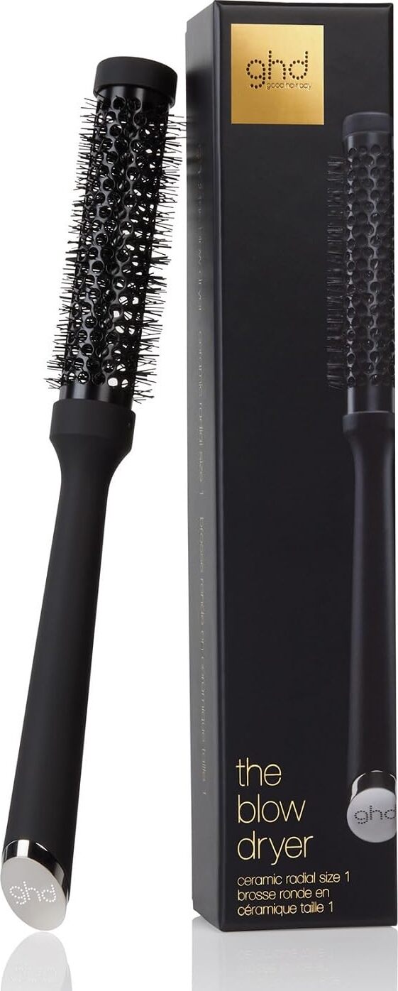 ghd The Blow Dryer Rundbürste (Größe 1) 25 mm – Keramik Rundhaarbürste für kurzes Haar Bürste, Föhnen, Glätten, Frisieren, Präzises Stylingtool