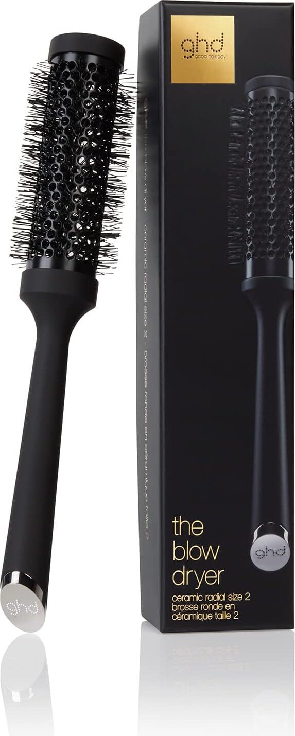 ghd The Blow Dryer Rundbürste (Größe 2) 35 mm – Keramik Rundhaarbürste für kurzes Haar Bürste, Föhnen, Glätten, Frisieren, Präzises Stylingtool