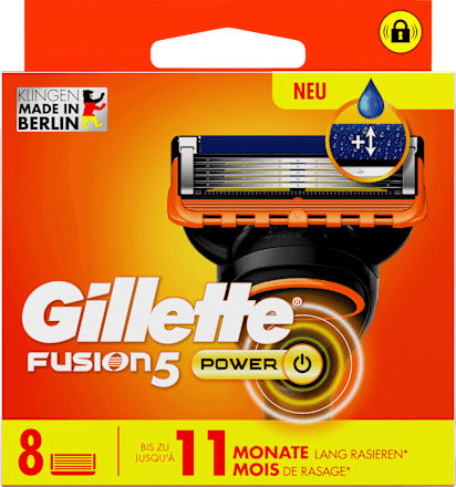Gillette Rasierklingen, Fusion5 Power, 8 St