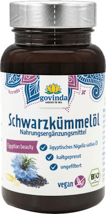 govinda Schwarzkümmelöl Kapseln 90 St, 53,6 g
