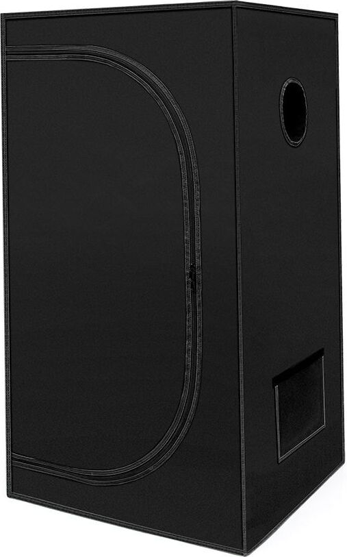JUNG Growzelt 120x120x200 cm - Indoor Growbox für Pflanzenzucht, Reflektierende Mylar-Wände, Robuste Konstruktion, Wasserdicht, Einfacher Aufbau ohne Werkzeug, Ideal für Hydroponischen Anbau, Sichtfenster