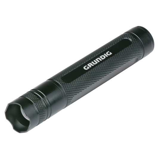 GRUNDIG LED Taschenlampe 3,5W 160 Lumen Handlampe Arbeitslicht Kompakt Lampe Tragbar Batteriebetrieben Outdoor Camping Notlicht Handlampe Arbeitslampe