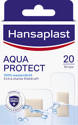 Hansaplast Pflaster Strips Aqua Protect wasserdicht, 20 St