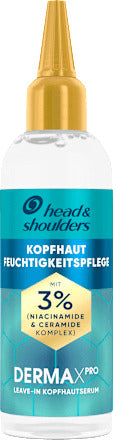 head&shoulders Leave-In Serum Derma x Pro Kopfhaut-Feuchtigkeitspflege, 145 ml