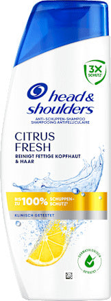 head&shoulders Shampoo Anti-Schuppen Citrus Fresh, 250 ml