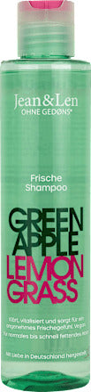 Jean&Len Shampoo Green Apple Lemongrass, 300 ml