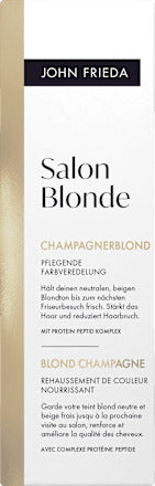 John Frieda Haartoner Salon Blonde Champagnerblond, 120 ml