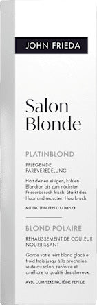 John Frieda Haartoner Salon Blonde Platinblond, 120 ml