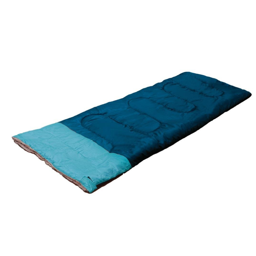 JUNG Schlafsack 190x75cm 170T Blau Outdoor Camping Reisen Warm Komfortabel Leicht Kompakt Tragbar Handlich Langlebig Leichtgewicht Praktisch Robust