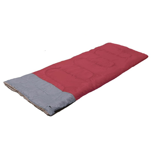 JUNG Schlafsack 190x75cm 170T Rot Outdoor Camping Reisen Warm Komfortabel Leicht Kompakt Tragbar Handlich Langlebig Leichtgewicht Praktisch Robust