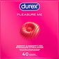 Durex Kondome Pleasure Me, Breite 56mm, 40 St