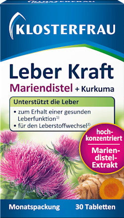 Klosterfrau Leber Kraft Tabletten 30 St, 21,1 g