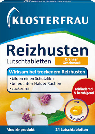 Klosterfrau Reizhusten Lutschtabletten, 24 St