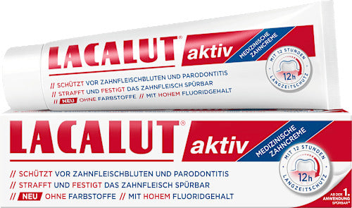 Lacalut Zahnpasta aktiv, 100 ml