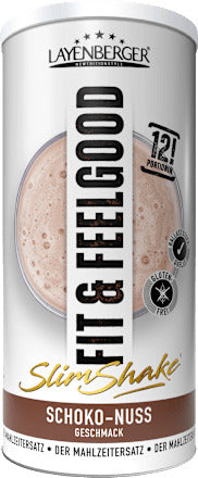 Layenberger Fit+Feelgood Diät Shake, Slim Shake Schoko & Nuss, 396 g