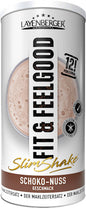 Layenberger Fit+Feelgood Diät Shake, Slim Shake Schoko & Nuss, 396 g