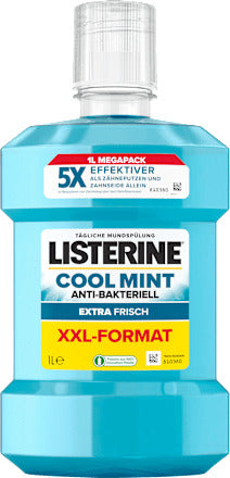 Listerine Mundspülung Cool Mint XXL Größe, 1.000 ml