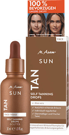 M. Asam Selbstbräuner Konzentrat Gesicht tanning drops, 30 ml