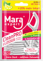 Mara Zahnseidesticks Clean PRO Lemon-Minze fluorid antibakteriell, 48 St