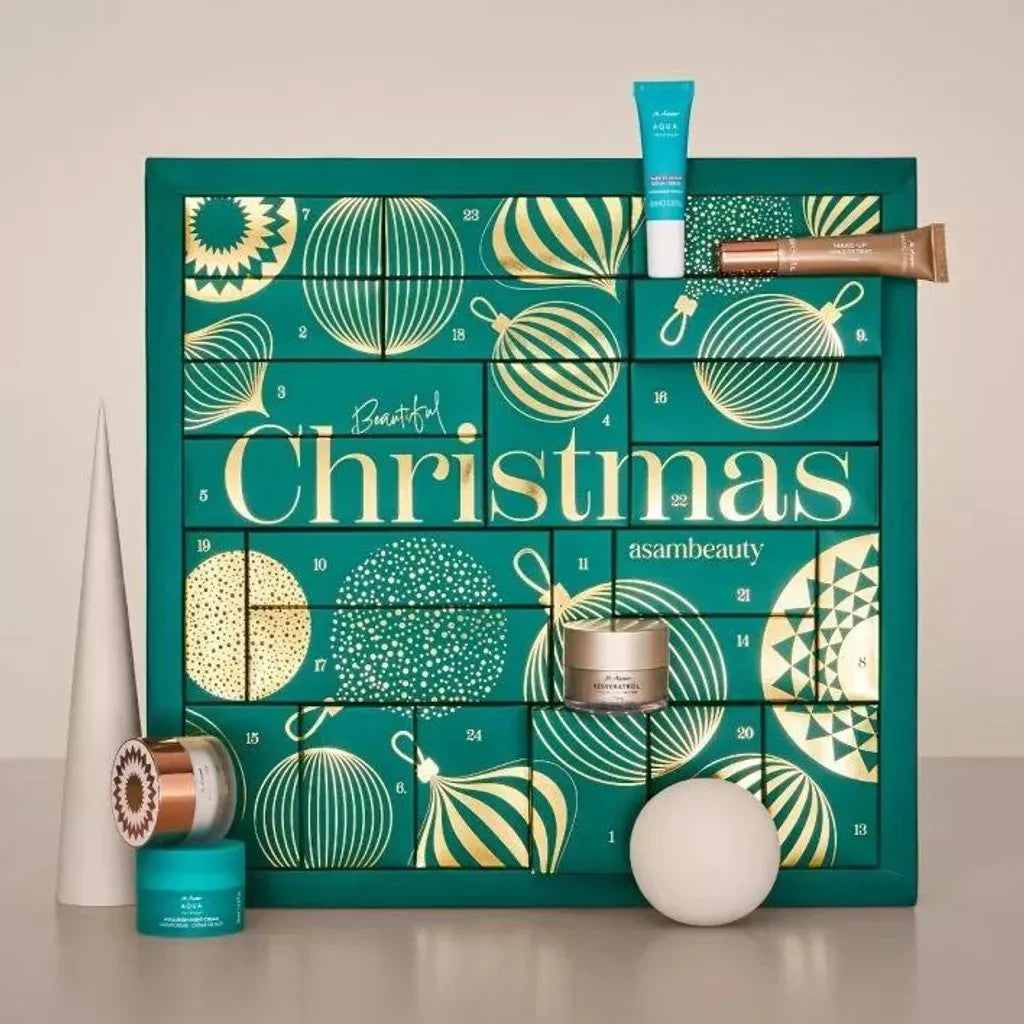 M. Asam Frauen Adventskalender 2025 Gesichtspflege Körperpflege Haarpflege Make-up Asambeauty, für Damen und Mädchen Advent Kalender ( Wert 225€ )