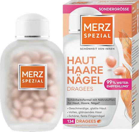Merz Spezial Haut Haare Nägel Dragees 134 St, 89,6 g