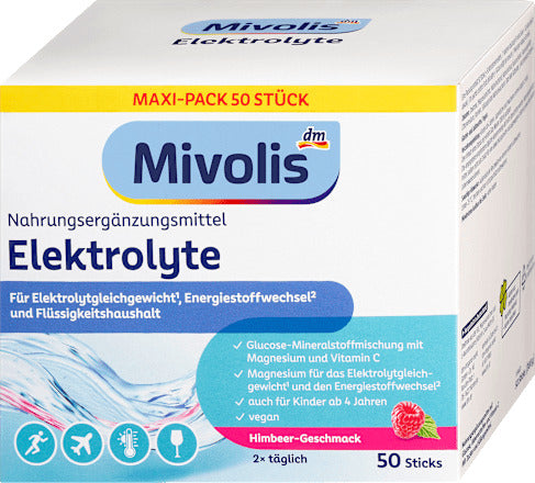Mivolis Elektrolyte, 50 Sticks, 300 g