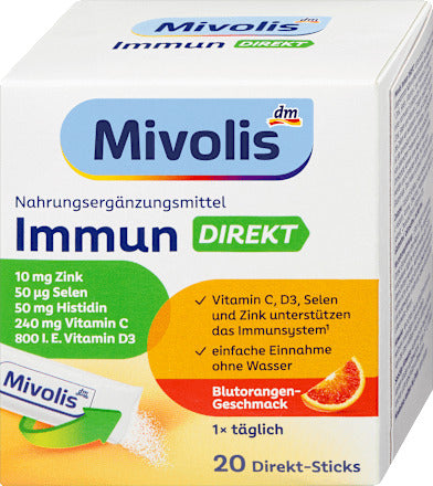 Mivolis Immun DIREKT Portionssticks 20 St, 39 g