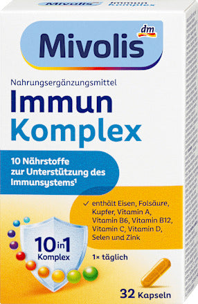 Mivolis Immun Komplex Kapseln 32 St, 17 g