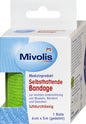 Mivolis Selbsthaftende Bandage, 6 cm x 5 m (gedehnt), 1 Rolle, 1 St
