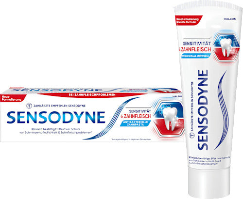 SENSODYNE Zahnpasta Sensitivität & Zahnfleisch, 75 ml