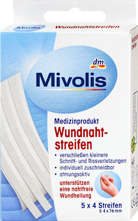 Mivolis Wundnahtstreifen, 20 St